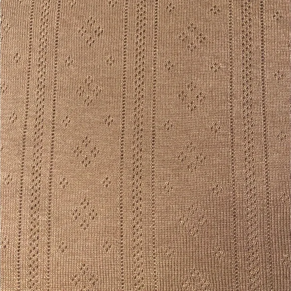 AERIE American Eagle Tan Peek Hole Design Racer Back Soft Tank XS - Picture 2 of 4